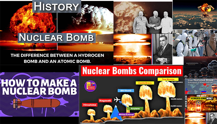 Atomic Bomb Vs Nuclear Bomb Difference